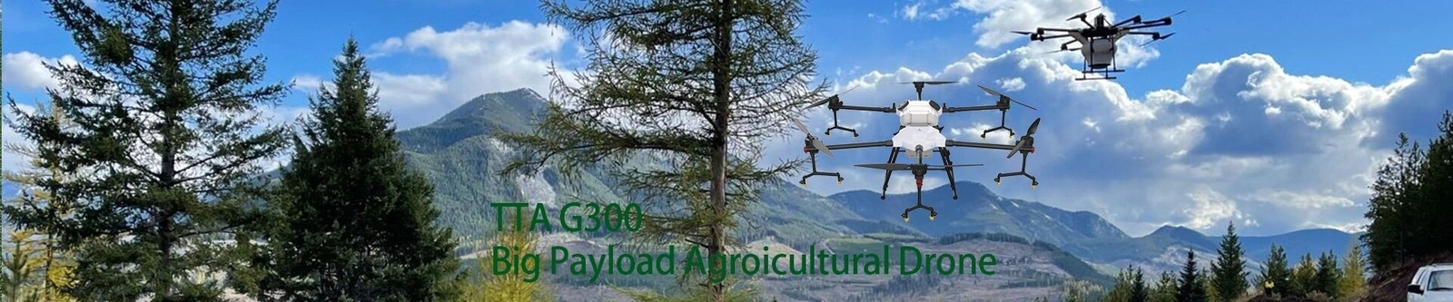 Drone per la spruzzatura di pesticidi