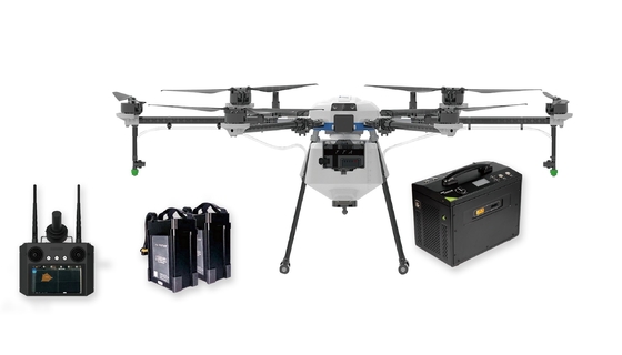 Programma autonomo operativo Drone per la protezione delle piante con forma di spruzzatura di settore TPU