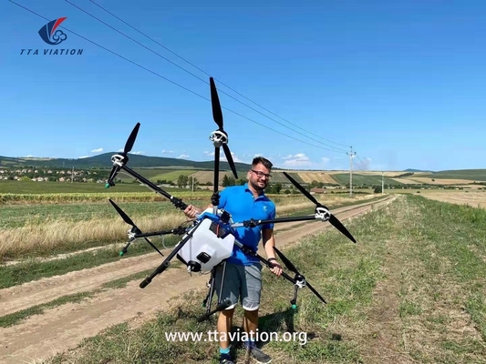 36 Spruzzatore a droni a elica in plastica di carbonio per la spruzzatura di liquidi contenuti in UAV