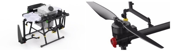 Precisione 30kg TPU Agricoltura Drone Farm Crop Sprayer Uav con flusso di lavoro 5L/Min*1