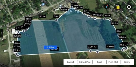 Drone multirotore tipo zaino per agricoltura ad alta precisione