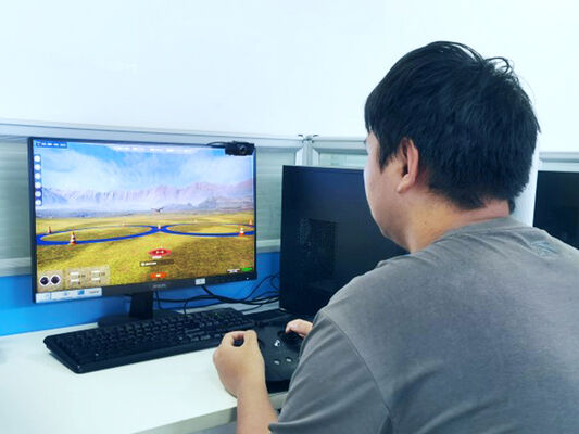 Drone agricolo di posizionamento RTK ad alta precisione con durata di volo di 12000 W e forma di spruzzatura di settore