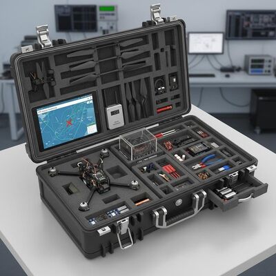 Modular Design UAV Training Toolbox con posizionamento accurato RTK e resistenza al vento di livello 7 per il debugging dei droni
