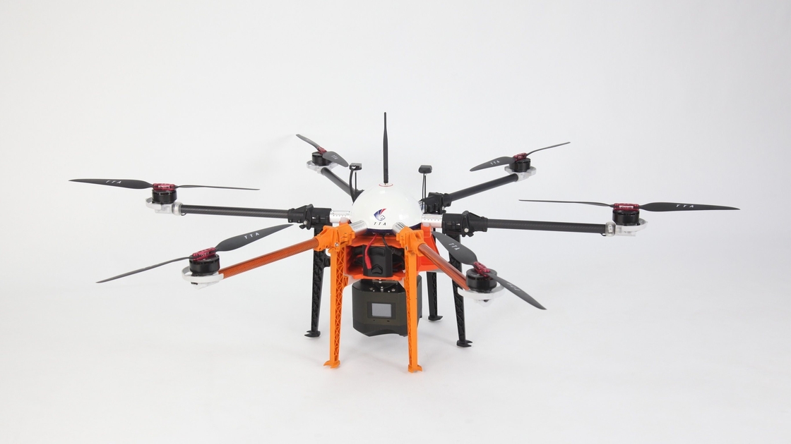 M6E-EDU 6 Axis Agri Uav Pulverizadora Agricola Fertilizzante Drone per la spruzzatura agricola