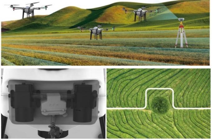 Max Flying Time ≥ 20min Agriculture Agricultural Payload Sprayer Drone 30L Tank 20.8kg Spreading Payload Atomized Spraying System